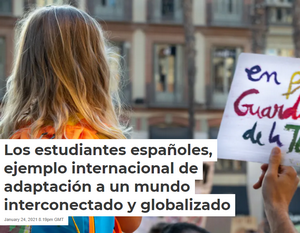 Estudiantes españoles, un ejemplo a seguir